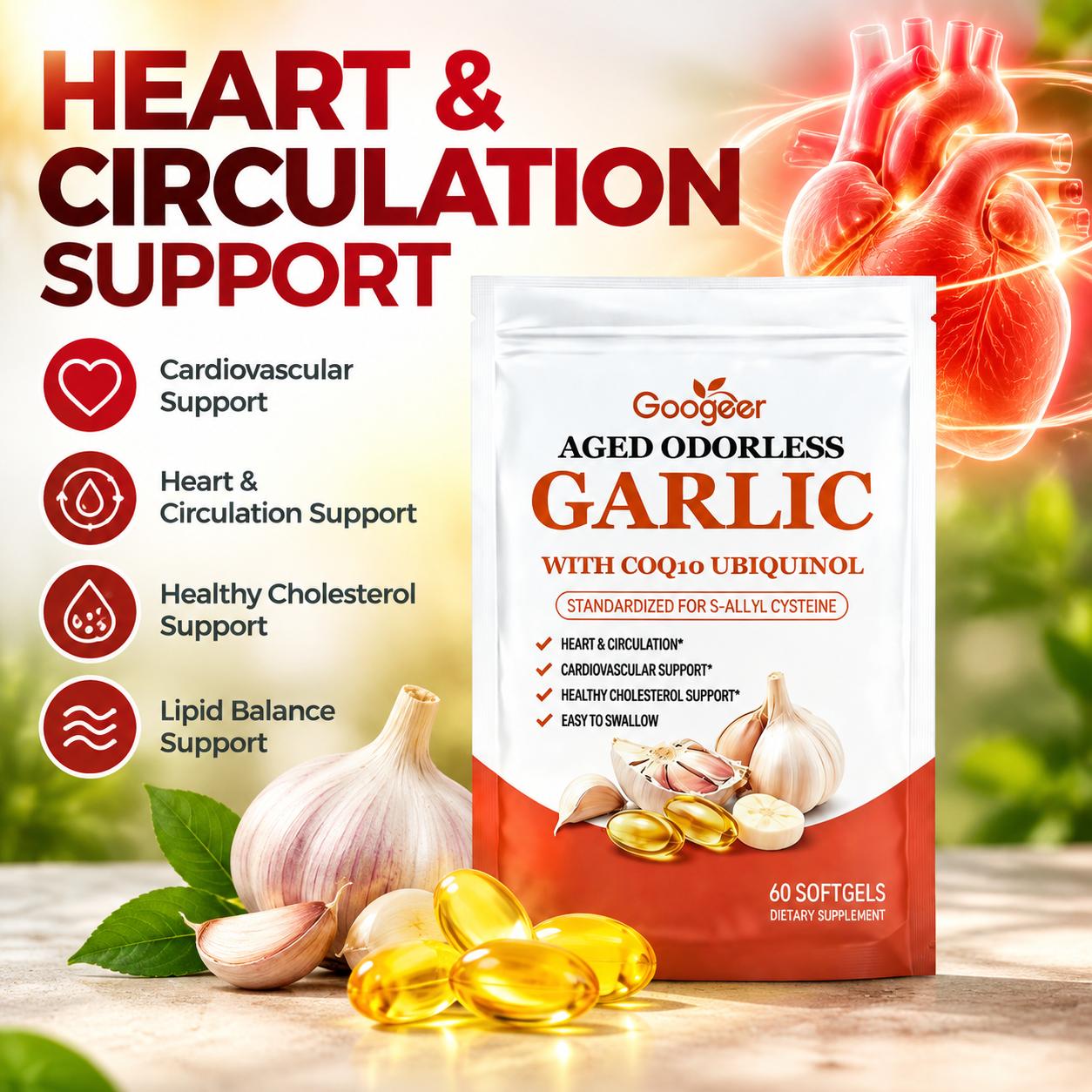 แคปซูลนิ่มกระเทียมสกัดจากธรรมช - Coq10 Ubiquinol Softgel บทวิจารณ์และราคา