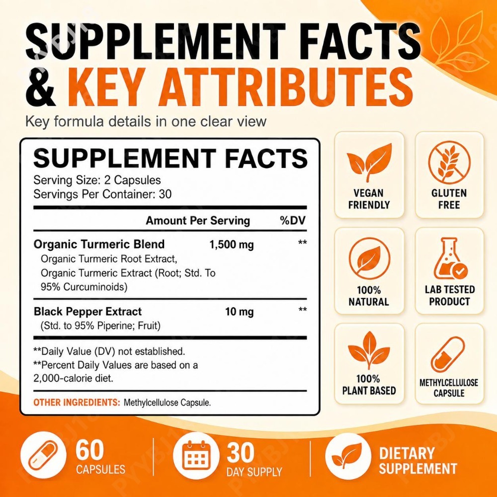 แคปซูลขมิ้นและขิง ผสมพริกไทยดำ - Turmeric Curcumin Capsule บทวิจารณ์และราคา
