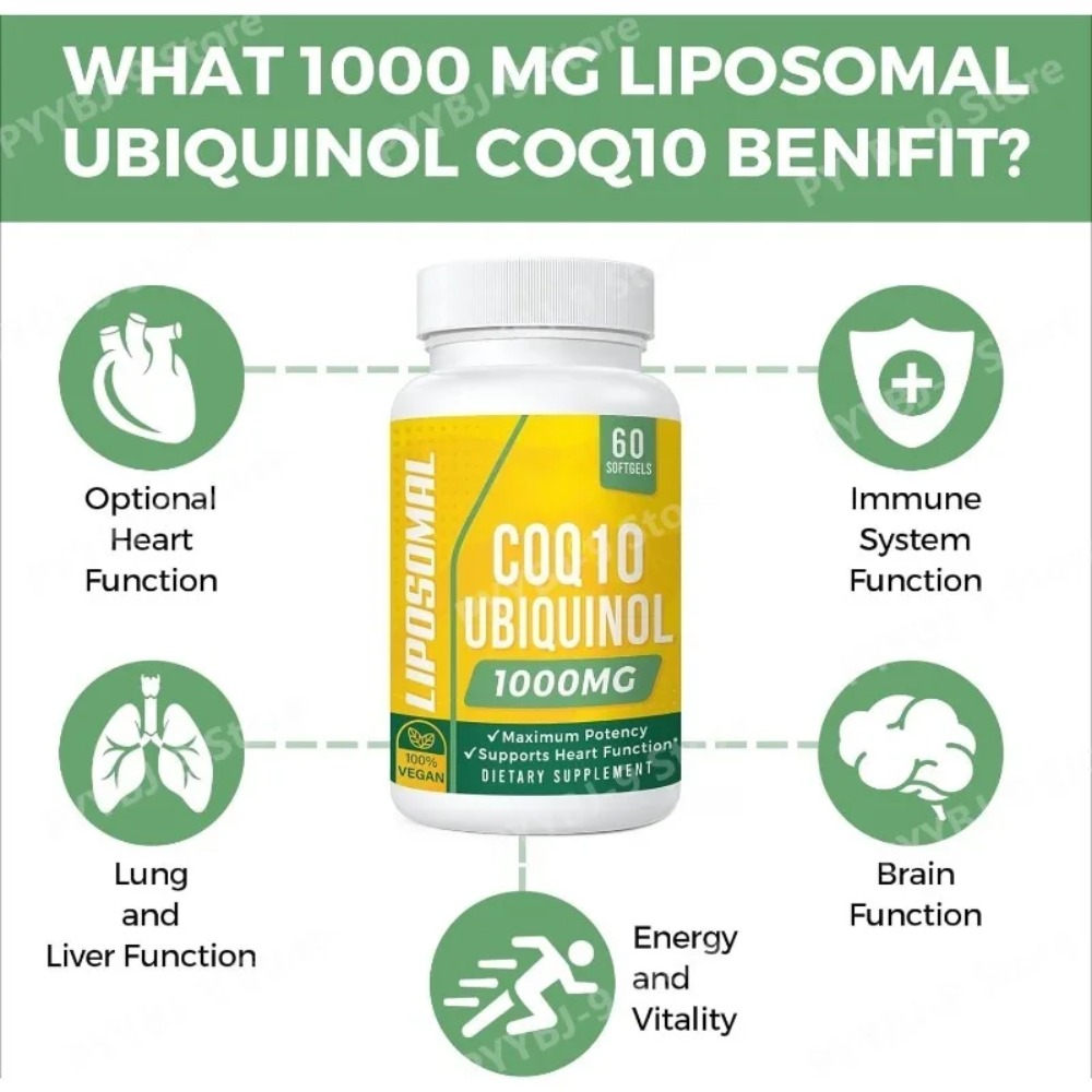 โคคิว10 ยูบิควิโนล ซอฟต์เจล บำ - Coq10 Ubiquinol Softgel บทวิจารณ์และราคา